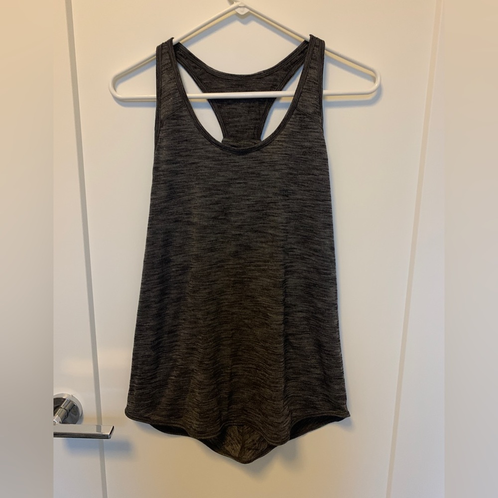 Lululemon grey tanks.  Size 6.  Gently used.